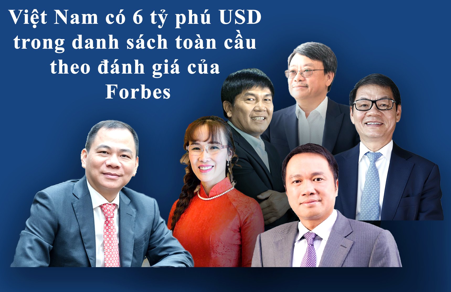 Việt Nam có 6 tỷ phú USD trên xếp hạng toàn cầu