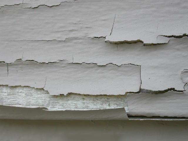  <p>Tường nhà bị bong tróc vì không được xử lý trước khi sơn.</p>