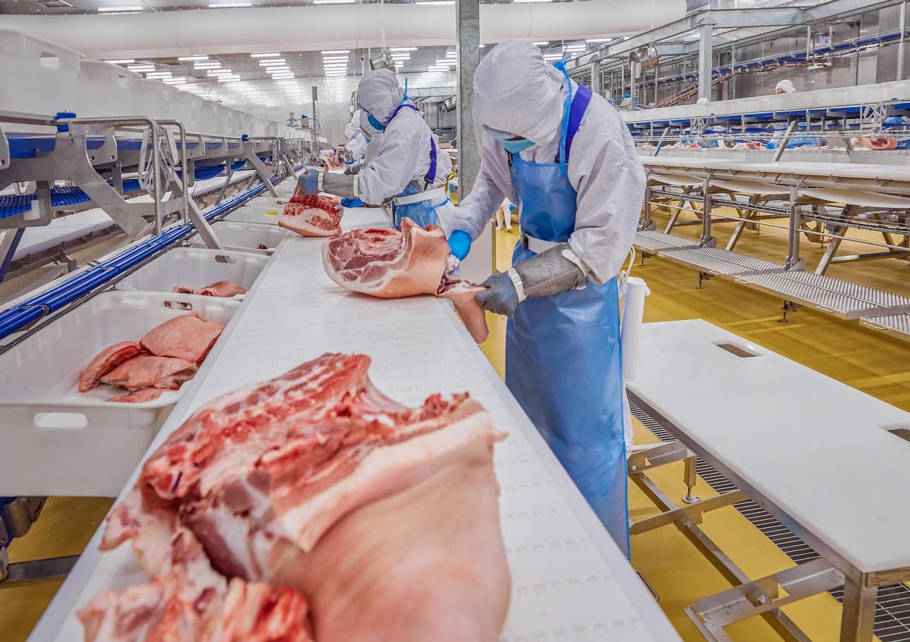               Bộ NN&PTNT đánh giá thịt lợn Tết phù hợp cho cả người sản xuất và tiêu dùng - Ảnh: VGP/Đỗ Hương              