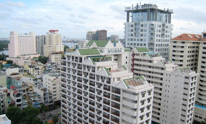 Thị trường căn hộ dịch vụ tại khu trung tâm quận 1, TP HCM. Ảnh: Vũ Lê.